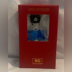 Crystal Nutcracker Phone Stand - Blue